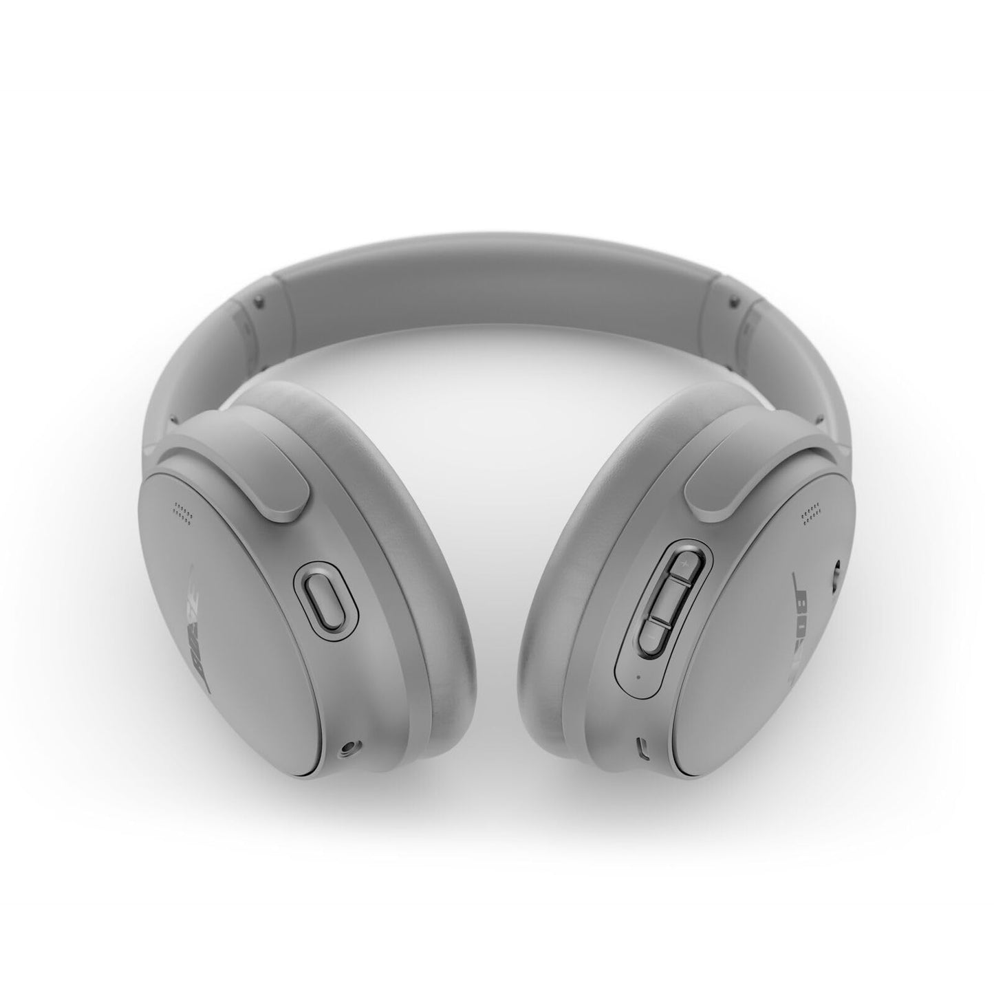 Bose QuietComfort Headphones - Wireless Bluetooth Headphones, Active Over Ear Noise Cancelling and Mic, USB-C Charging, Deep Bass, Up to 24 Hours of Playtime, Sandstone