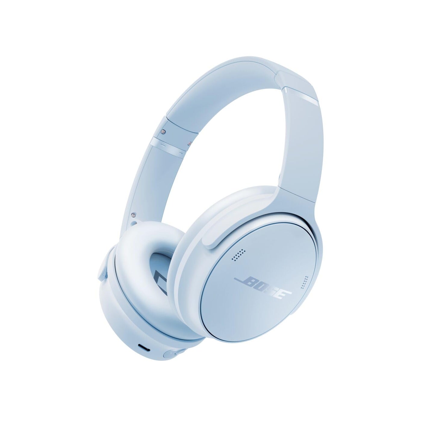 Bose QuietComfort Headphones - Wireless Bluetooth Headphones, Active Over Ear Noise Cancelling and Mic, USB-C Charging, Deep Bass, Up to 24 Hours of Playtime, Sandstone