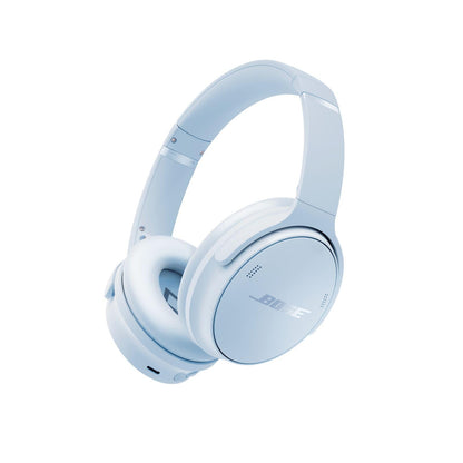 Bose QuietComfort Headphones - Wireless Bluetooth Headphones, Active Over Ear Noise Cancelling and Mic, USB-C Charging, Deep Bass, Up to 24 Hours of Playtime, Sandstone