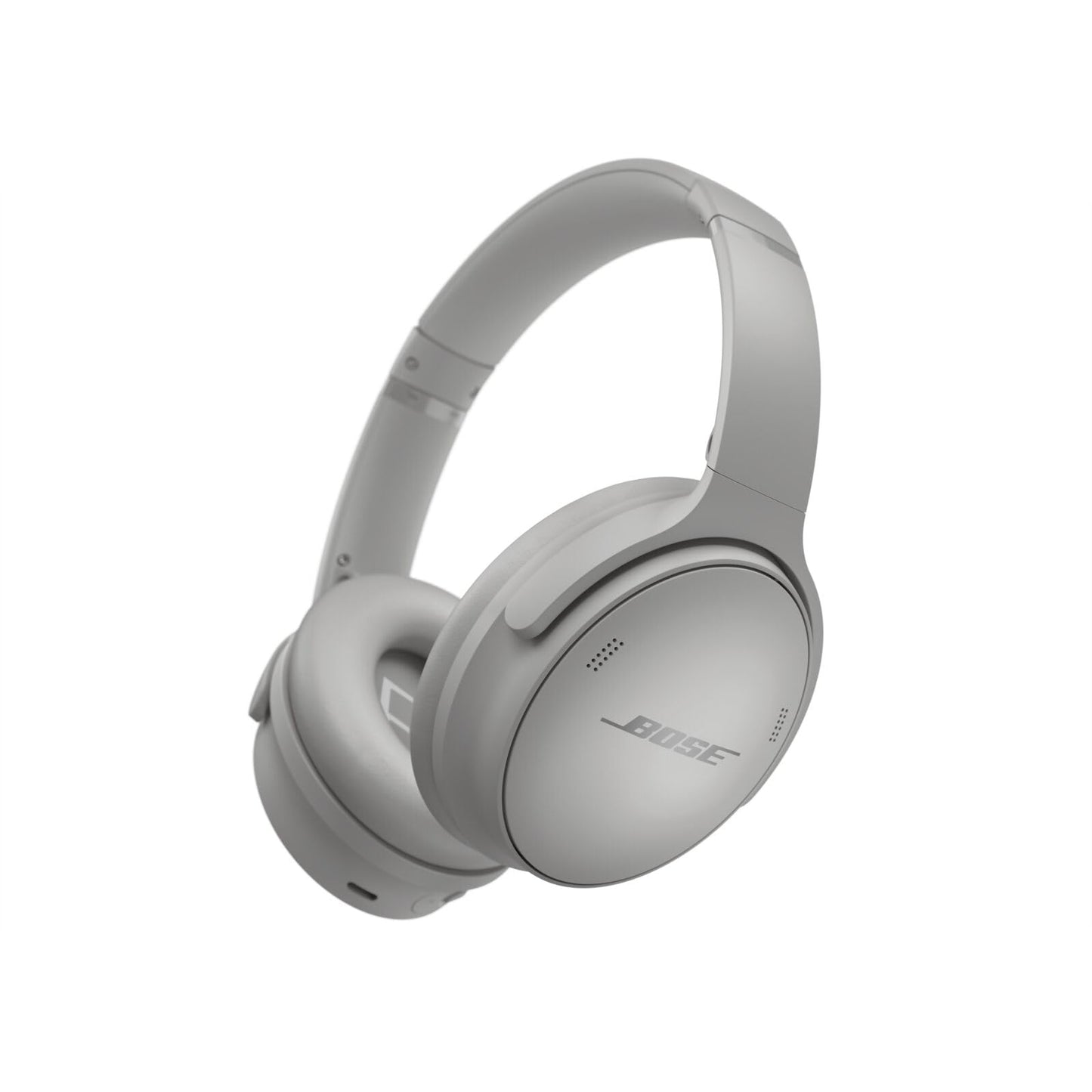 Bose QuietComfort Headphones - Wireless Bluetooth Headphones, Active Over Ear Noise Cancelling and Mic, USB-C Charging, Deep Bass, Up to 24 Hours of Playtime, Sandstone