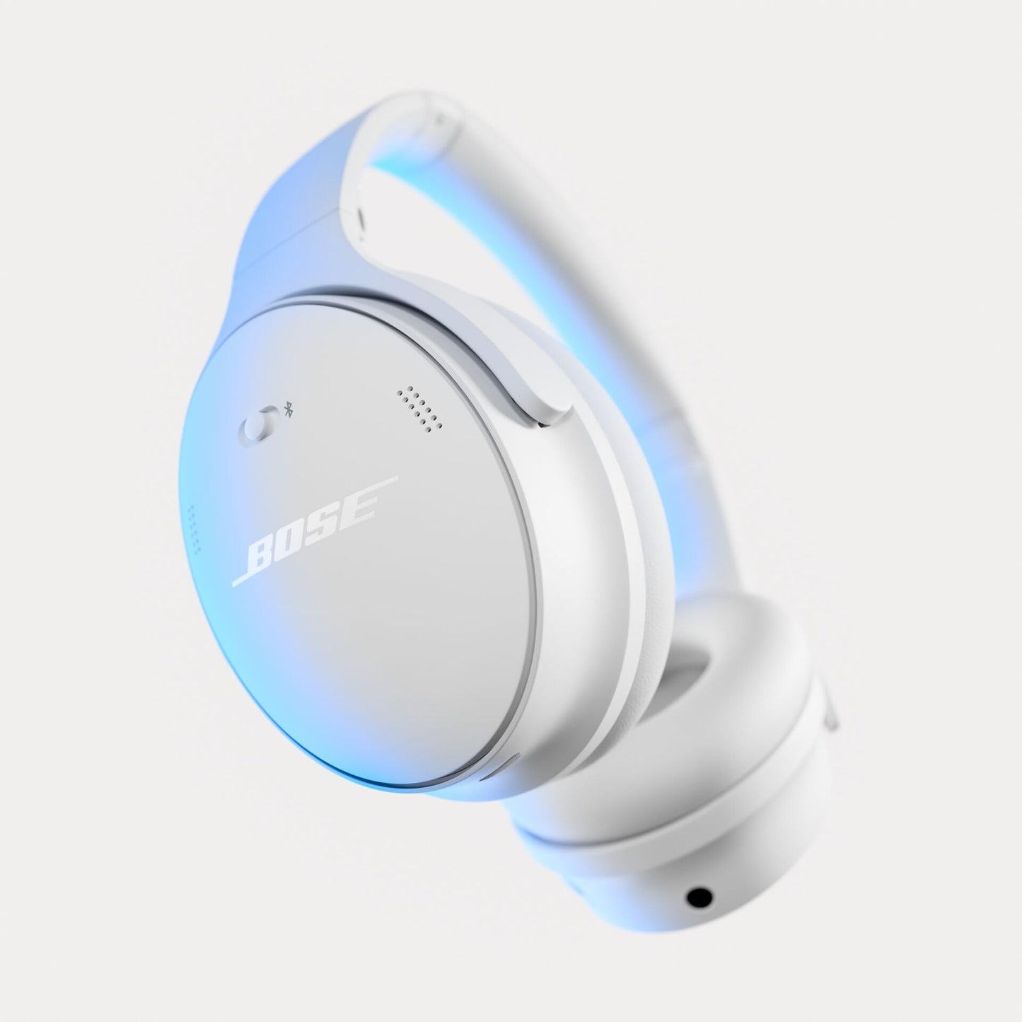 Bose QuietComfort Headphones - Wireless Bluetooth Headphones, Active Over Ear Noise Cancelling and Mic, USB-C Charging, Deep Bass, Up to 24 Hours of Playtime, Sandstone