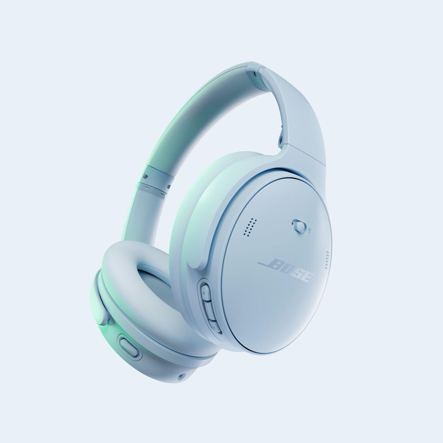 Bose QuietComfort Headphones - Wireless Bluetooth Headphones, Active Over Ear Noise Cancelling and Mic, USB-C Charging, Deep Bass, Up to 24 Hours of Playtime, Sandstone