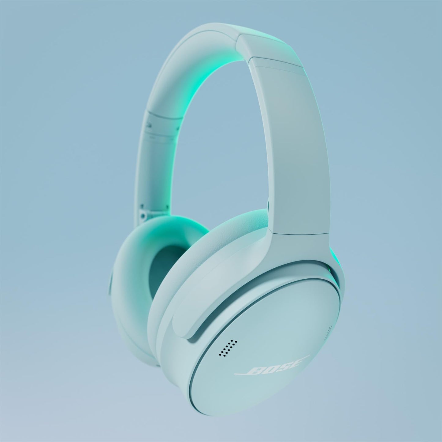 Bose QuietComfort Headphones - Wireless Bluetooth Headphones, Active Over Ear Noise Cancelling and Mic, USB-C Charging, Deep Bass, Up to 24 Hours of Playtime, Sandstone