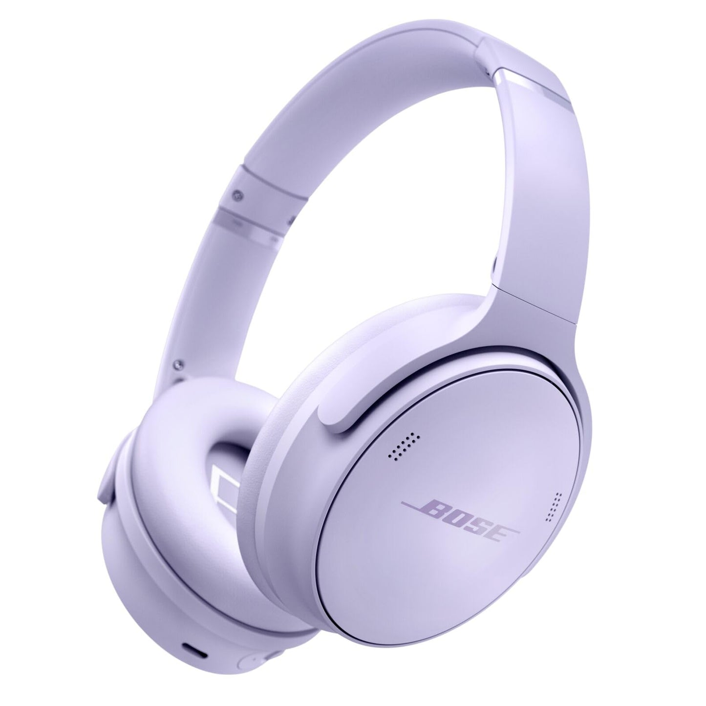 Bose QuietComfort Headphones - Wireless Bluetooth Headphones, Active Over Ear Noise Cancelling and Mic, USB-C Charging, Deep Bass, Up to 24 Hours of Playtime, Sandstone