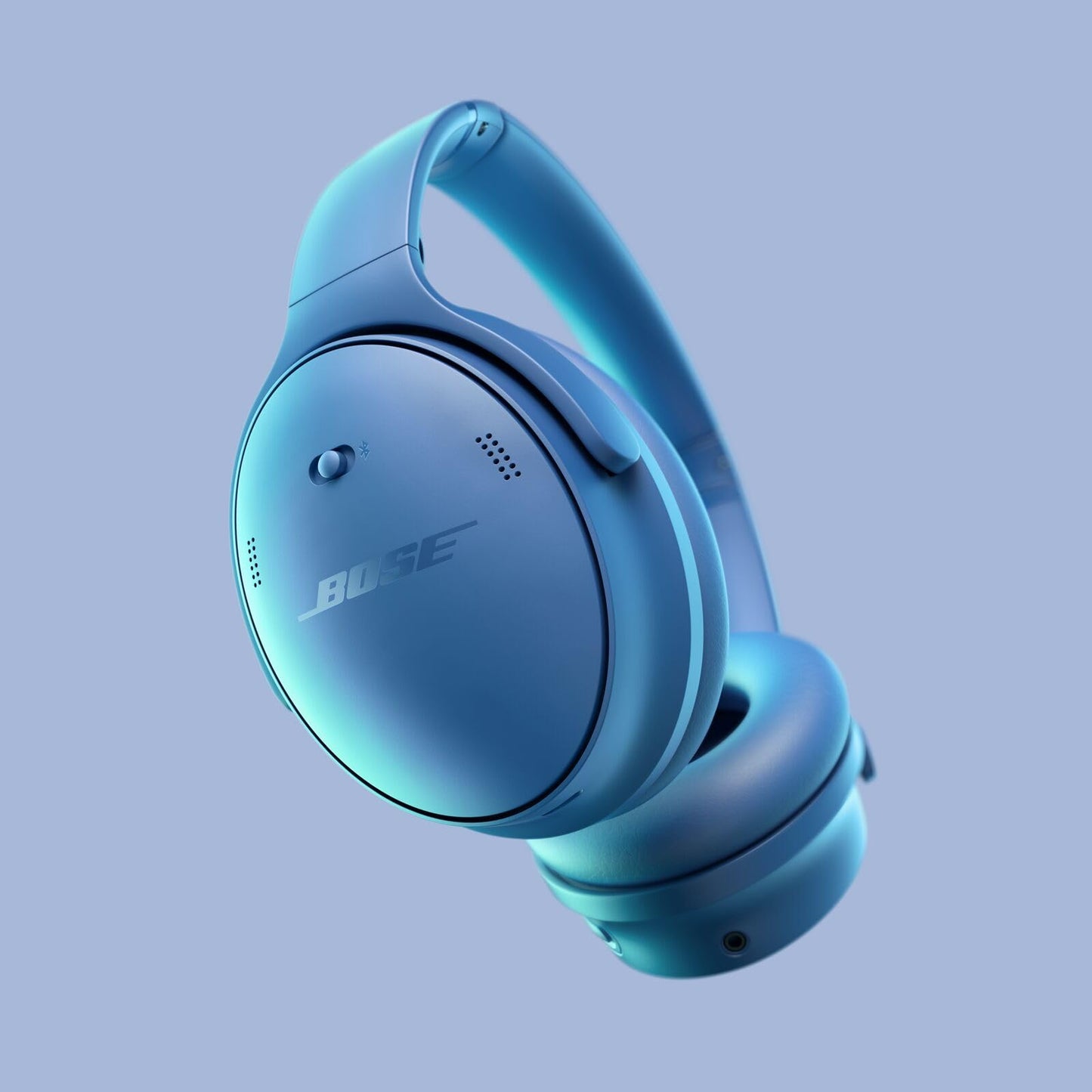 Bose QuietComfort Headphones - Wireless Bluetooth Headphones, Active Over Ear Noise Cancelling and Mic, USB-C Charging, Deep Bass, Up to 24 Hours of Playtime, Sandstone