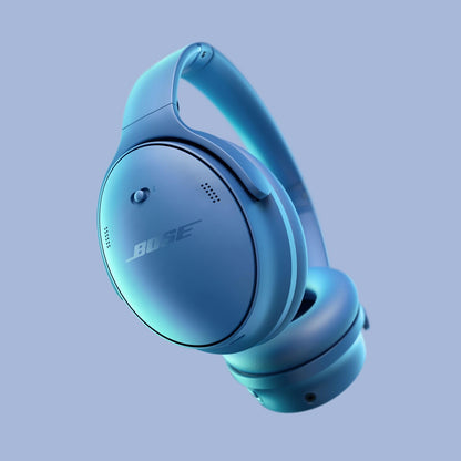 Bose QuietComfort Headphones - Wireless Bluetooth Headphones, Active Over Ear Noise Cancelling and Mic, USB-C Charging, Deep Bass, Up to 24 Hours of Playtime, Sandstone