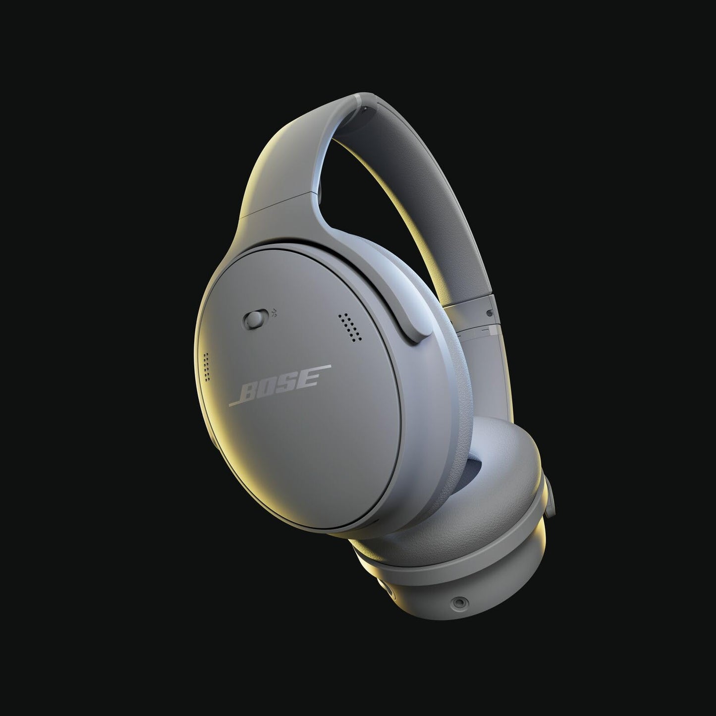 Bose QuietComfort Headphones - Wireless Bluetooth Headphones, Active Over Ear Noise Cancelling and Mic, USB-C Charging, Deep Bass, Up to 24 Hours of Playtime, Sandstone