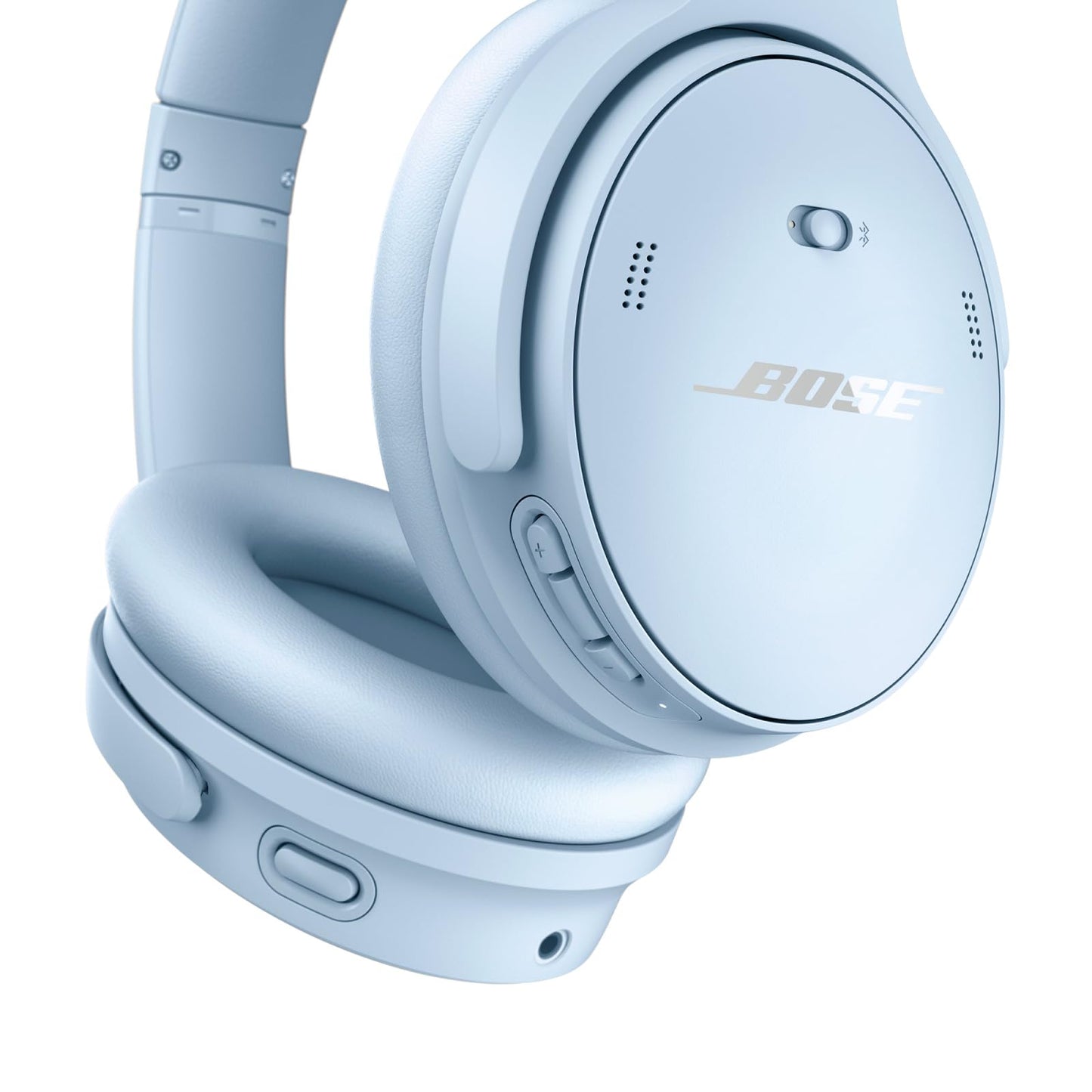 Bose QuietComfort Headphones - Wireless Bluetooth Headphones, Active Over Ear Noise Cancelling and Mic, USB-C Charging, Deep Bass, Up to 24 Hours of Playtime, Sandstone