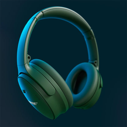 Bose QuietComfort Headphones - Wireless Bluetooth Headphones, Active Over Ear Noise Cancelling and Mic, USB-C Charging, Deep Bass, Up to 24 Hours of Playtime, Sandstone