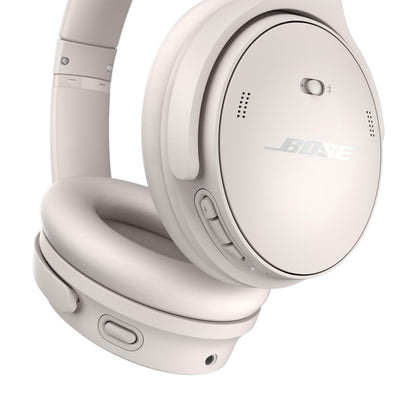 Bose QuietComfort Headphones - Wireless Bluetooth Headphones, Active Over Ear Noise Cancelling and Mic, USB-C Charging, Deep Bass, Up to 24 Hours of Playtime, Sandstone