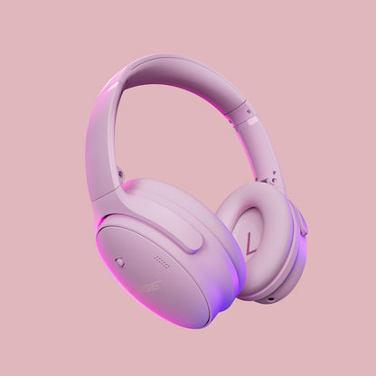 Bose QuietComfort Headphones - Wireless Bluetooth Headphones, Active Over Ear Noise Cancelling and Mic, USB-C Charging, Deep Bass, Up to 24 Hours of Playtime, Sandstone