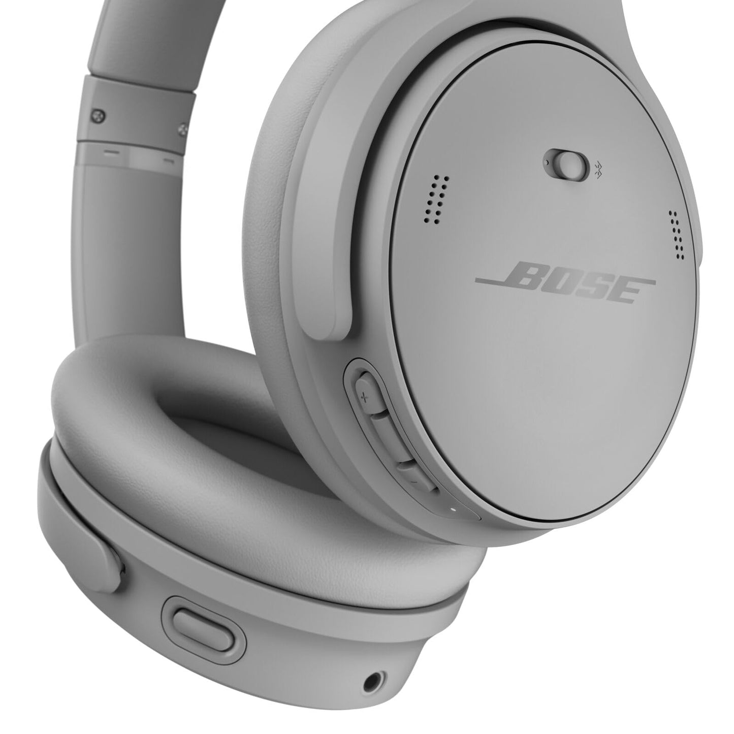 Bose QuietComfort Headphones - Wireless Bluetooth Headphones, Active Over Ear Noise Cancelling and Mic, USB-C Charging, Deep Bass, Up to 24 Hours of Playtime, Sandstone