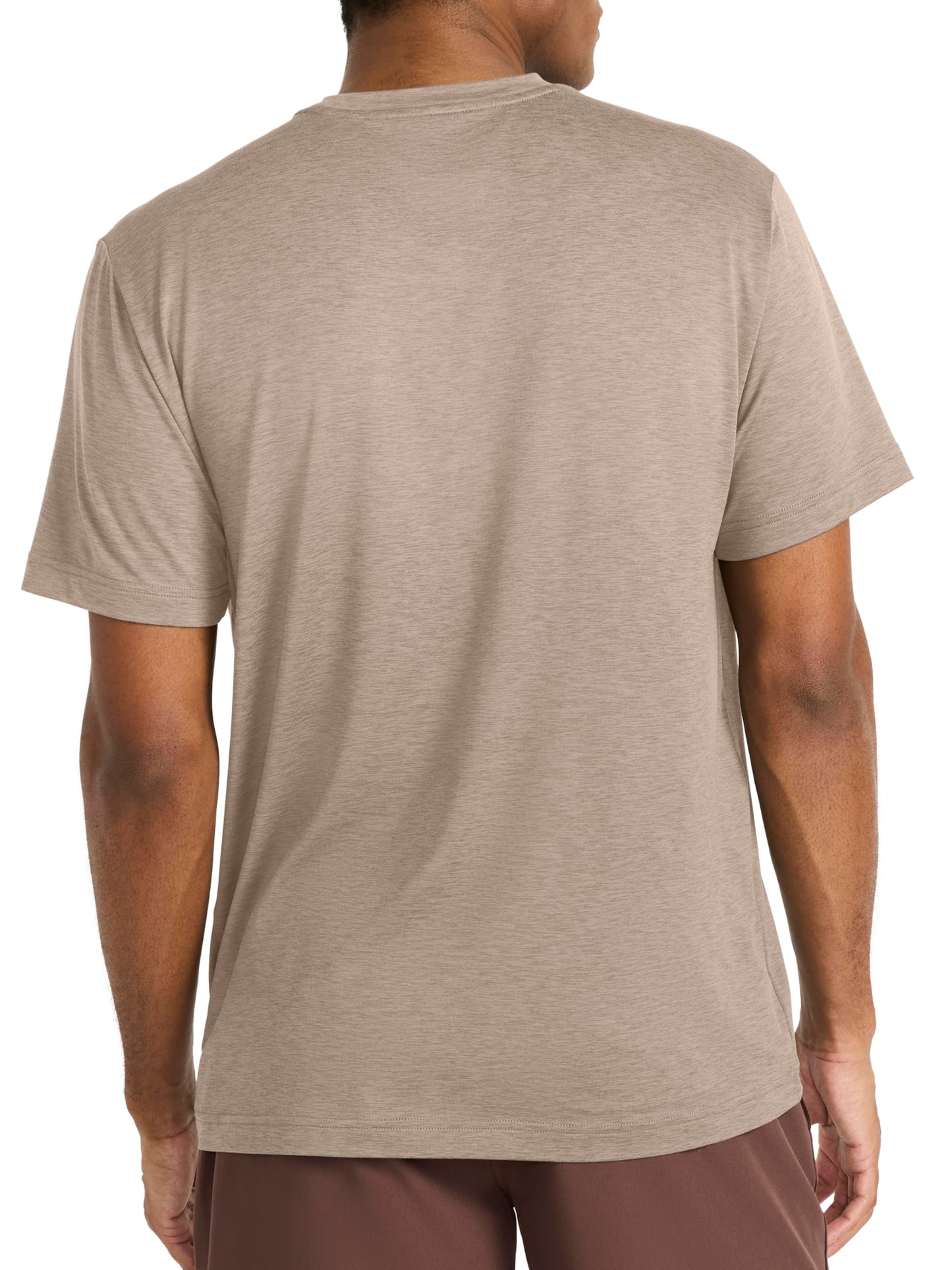 Reebok Men's Strike Short Sleeve Crewneck T-Shirt, Standard Fit, Lightweight Stretch Poly Jersey Fabric