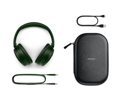 Bose QuietComfort Headphones - Wireless Bluetooth Headphones, Active Over Ear Noise Cancelling and Mic, USB-C Charging, Deep Bass, Up to 24 Hours of Playtime, Sandstone